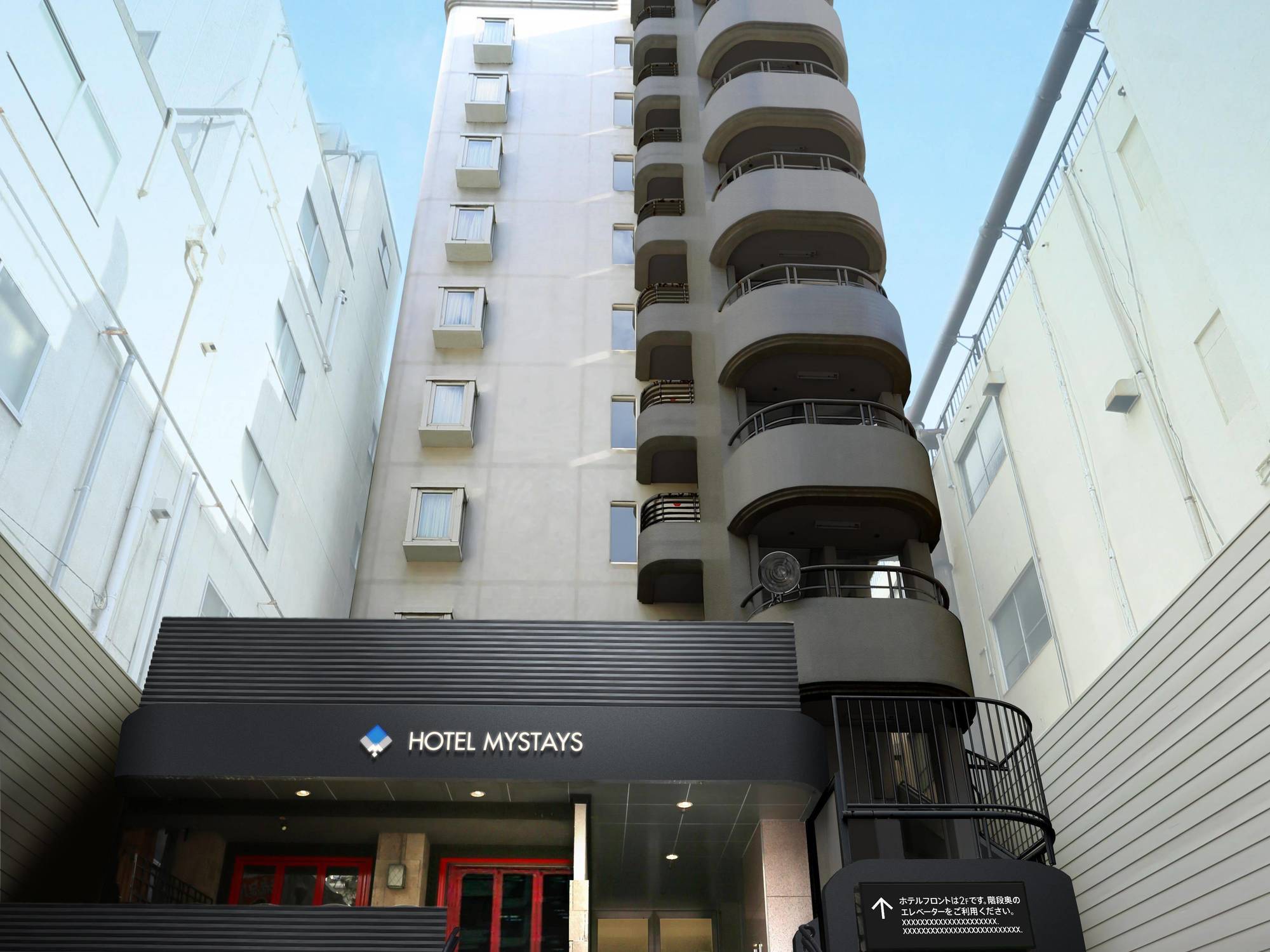 Hotel Mystays Shinsaibashi Ōsaka Exterior foto